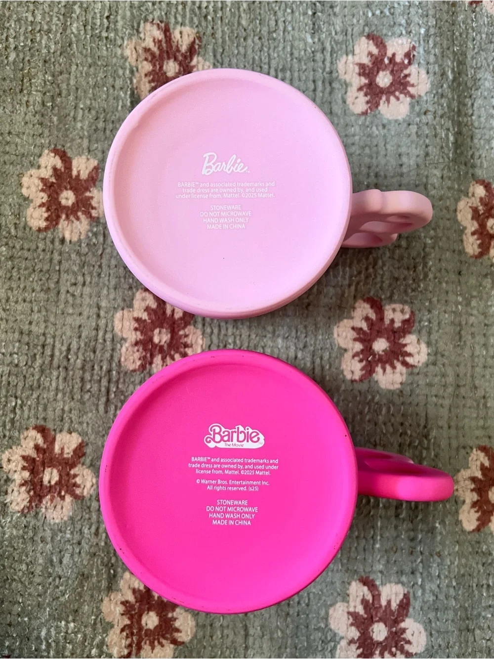 Barbie Pink Mugs – Set of 2